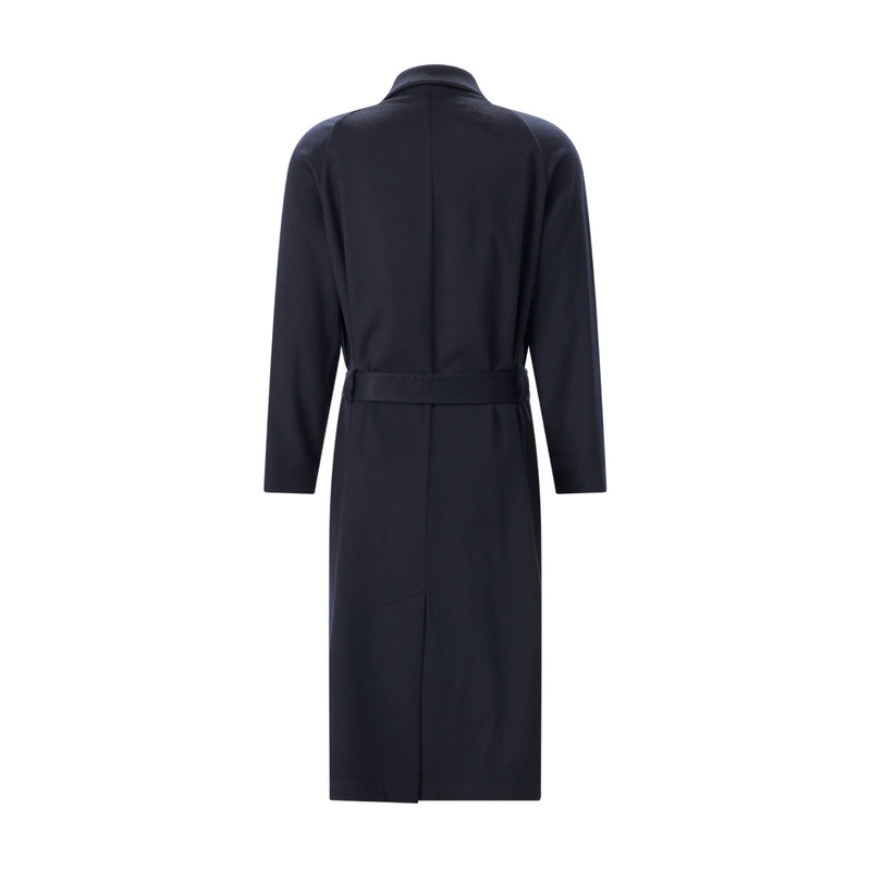 Mantel aus Kaschmir 54 / Navy