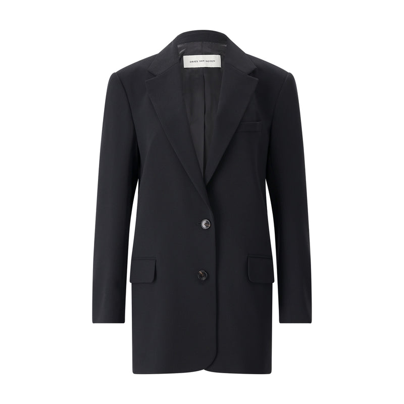 Langer Blazer L / Schwarz