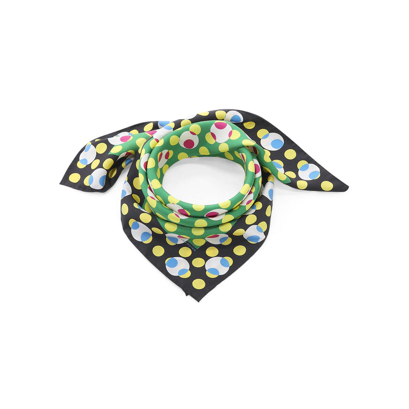 Tuch aus Seide One Size / Grün