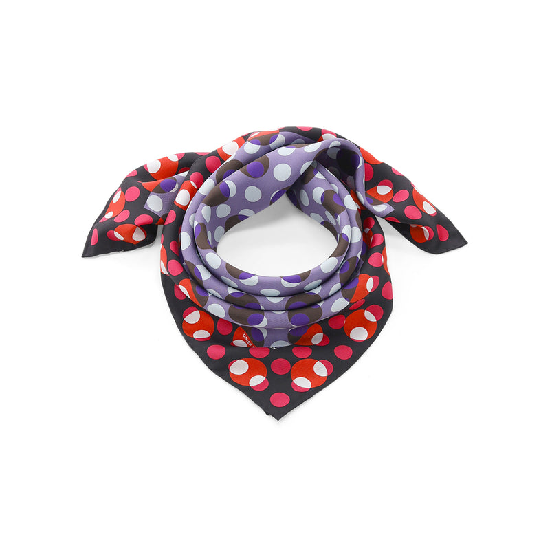 Tuch aus Seide One Size / Blau