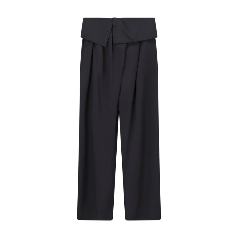 Dries van Noten Weite Stoffhose Parong Damen