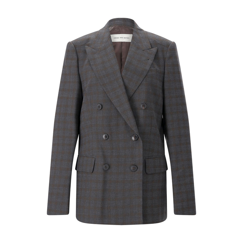 Blazer Barrystra aus Wolle 42 / Dunkelbraun