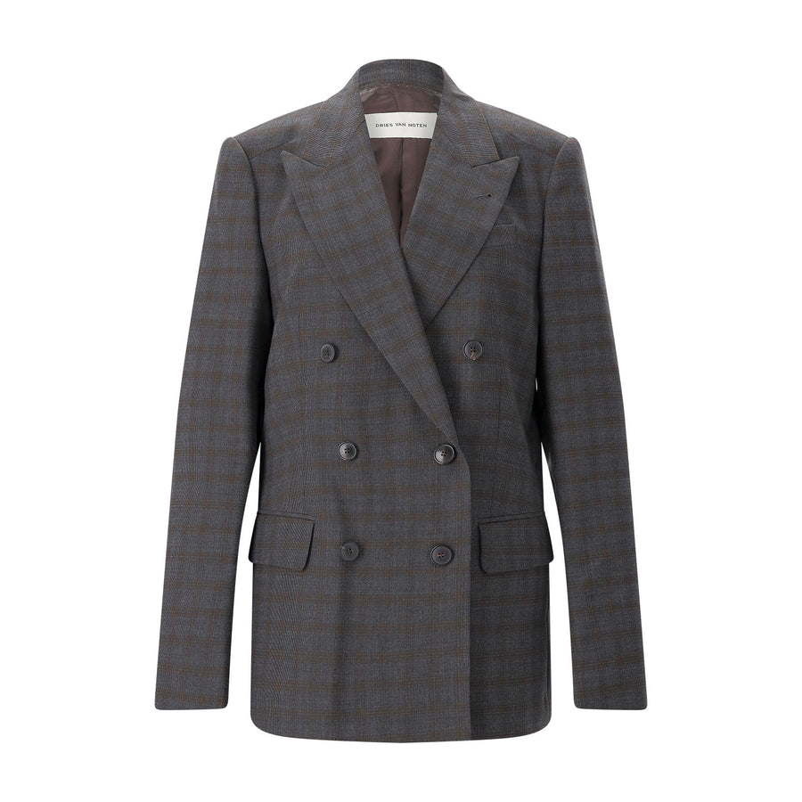 Blazer Barrystra aus Wolle 42 / Dunkelbraun