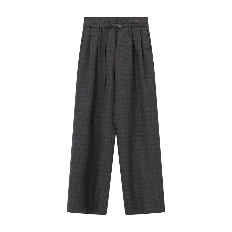 Hose Peach aus Wolle 42 / Dunkelbraun
