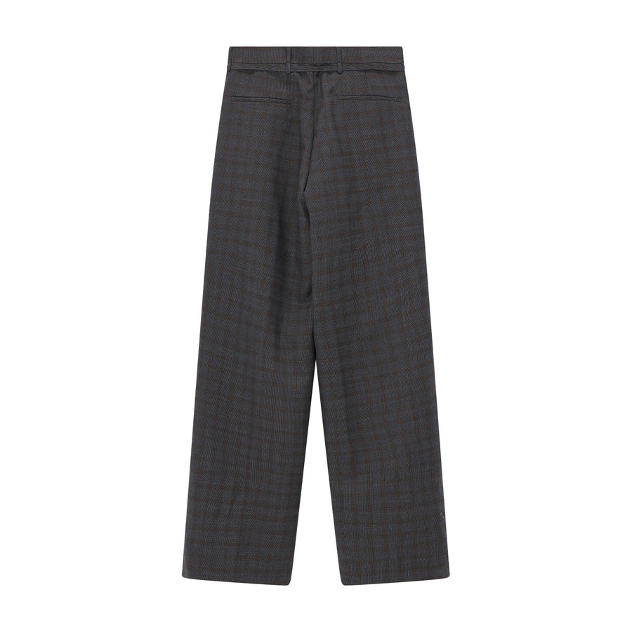 Hose Peach aus Wolle 42 / Dunkelbraun