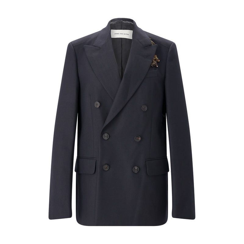 Blazer aus Wolle 38 / Dunkelblau