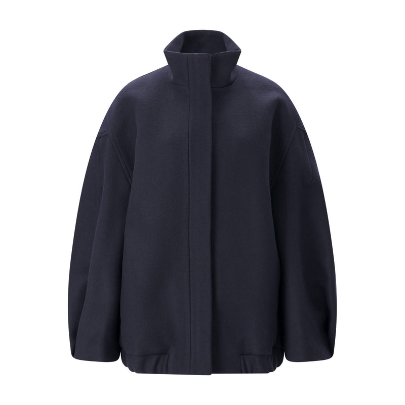 Jacke Voles aus Woll-Mix M / Navy