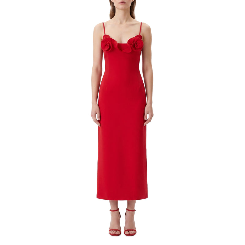 Magda Butrym Midikleid aus Woll-Mix Damen