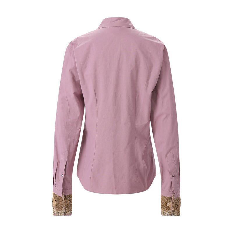 Hemdbluse Chloris aus Baumwolle 40 / Rosa