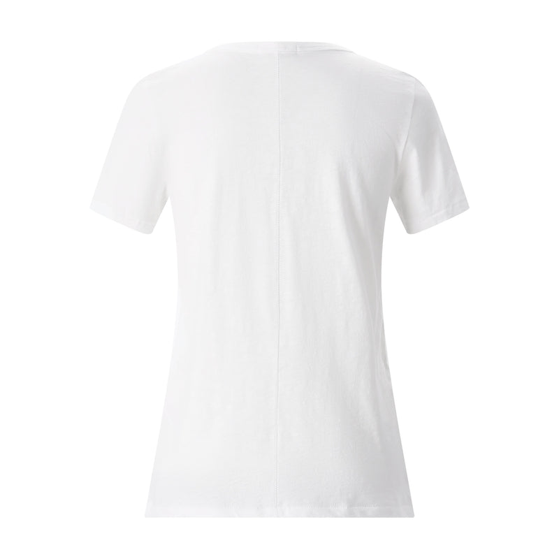 Rag&Bone T-Shirt The Slub mit V-Ausschnitt Damen