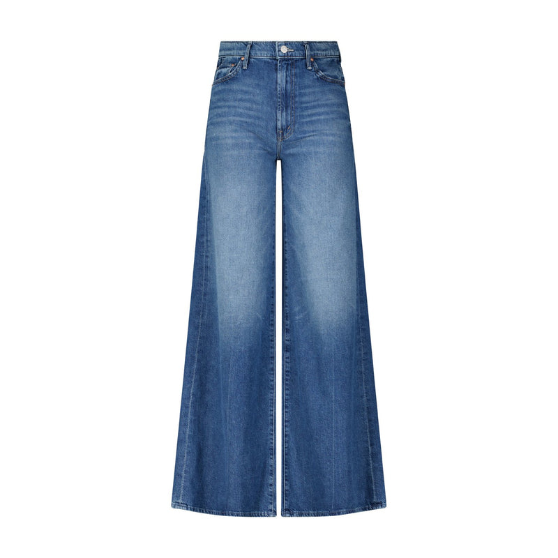 Mother Wide-Leg Jeans aus Baumwolle Damen