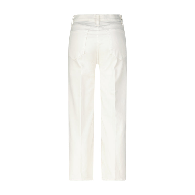 Mother Cropped Straight-Leg Jeans Damen