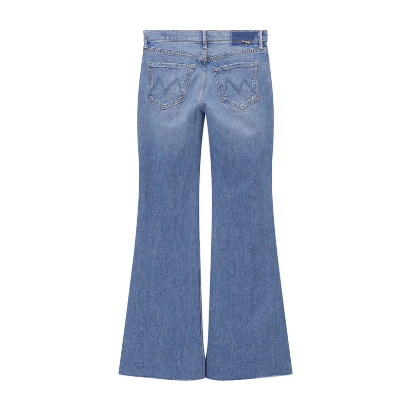 Boot Cut Jeans The Doozy Fray 28 / Blau