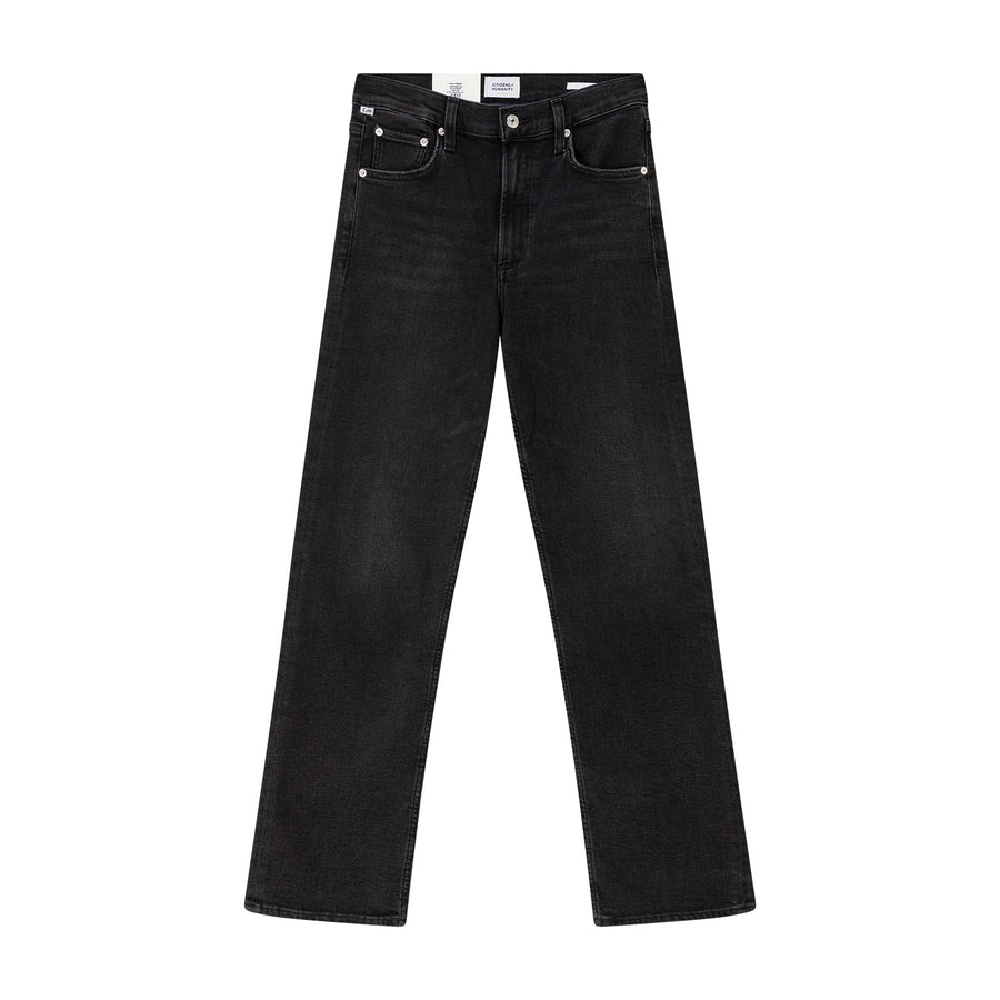 Straight-Leg Jeans Palma aus Seide-Mix 31 / Schwarz