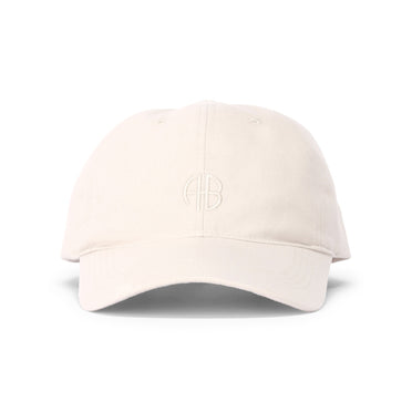 Cap Jeremy mit Logo-Stick One Size / Creme
