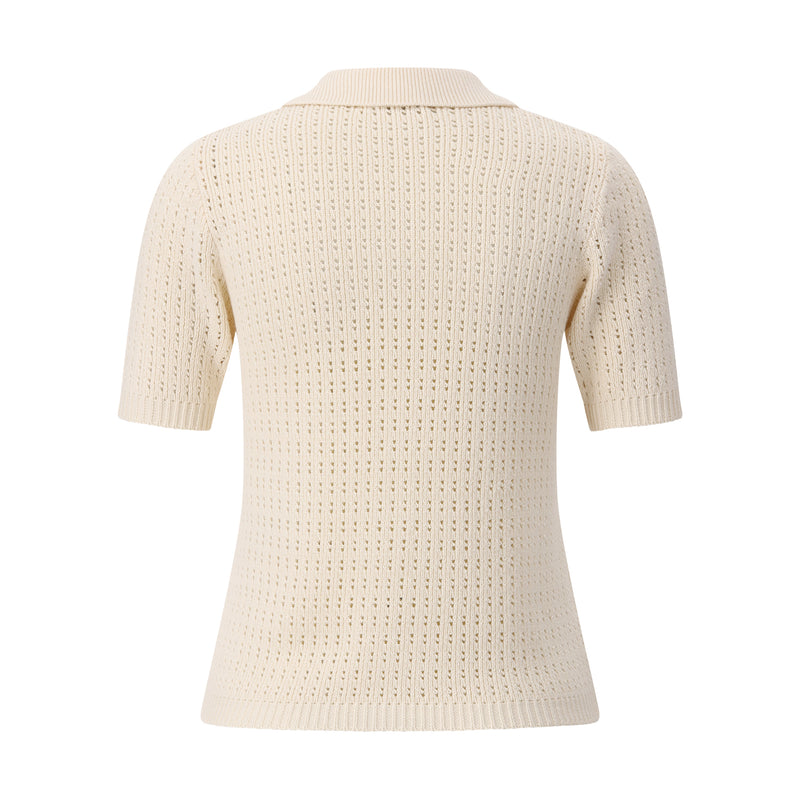 Anine Bing Kurzarm-Strickjacke Alexis Damen