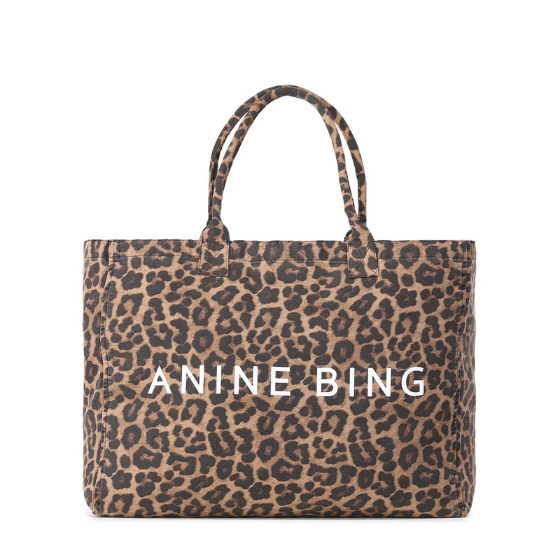 Anine Bing Tote Bag mit Animalprint Damen