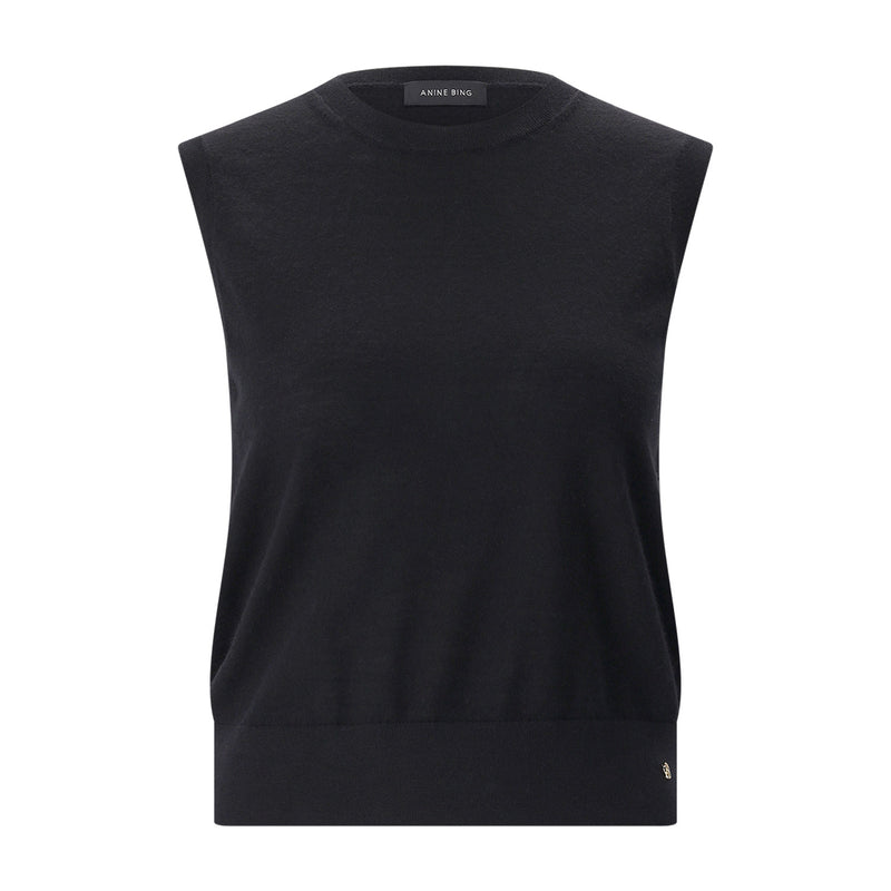 Anine Bing Top Moni aus Woll-Kaschmir-Mix Damen