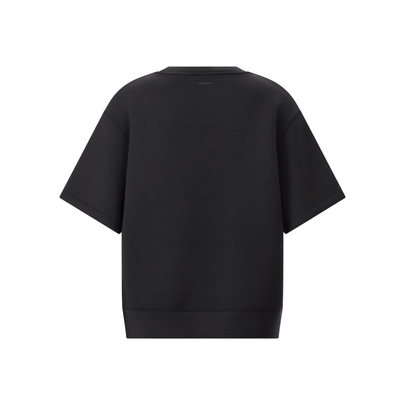 Anine Bing Sweatshirt Jadon mit kurzen Ärmeln Damen