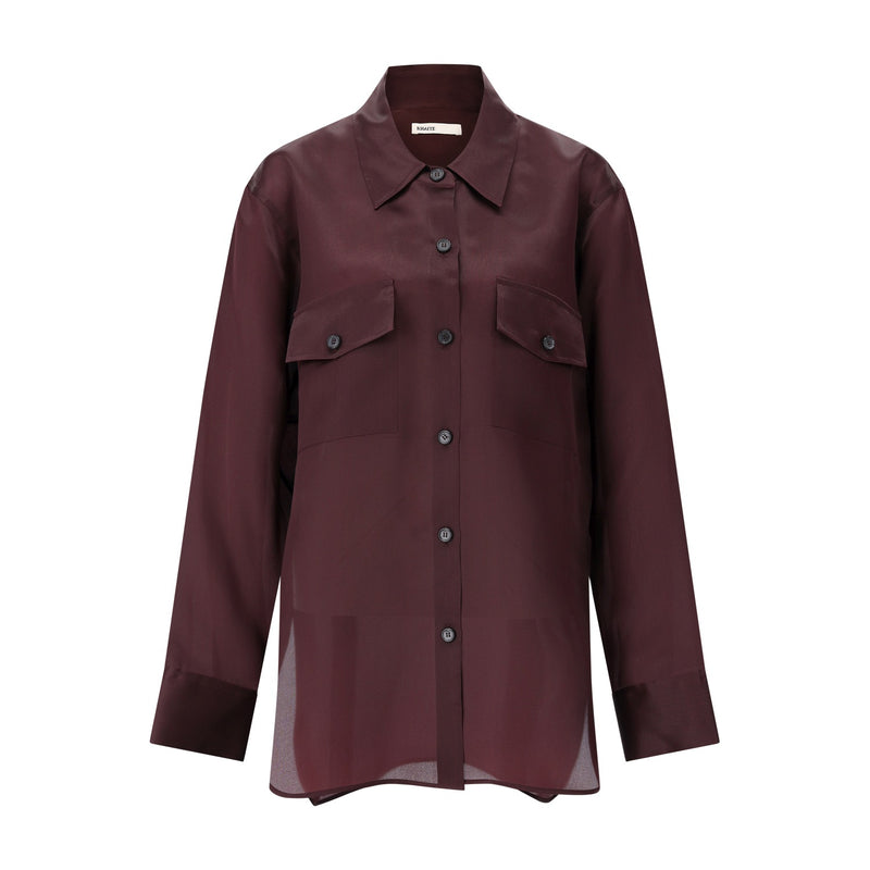 Khaite Oversize-Hemdbluse Matteo aus Seide Damen