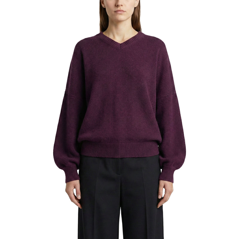 Khaite Strickpullover Wolfe mit V-Ausschnitt Damen