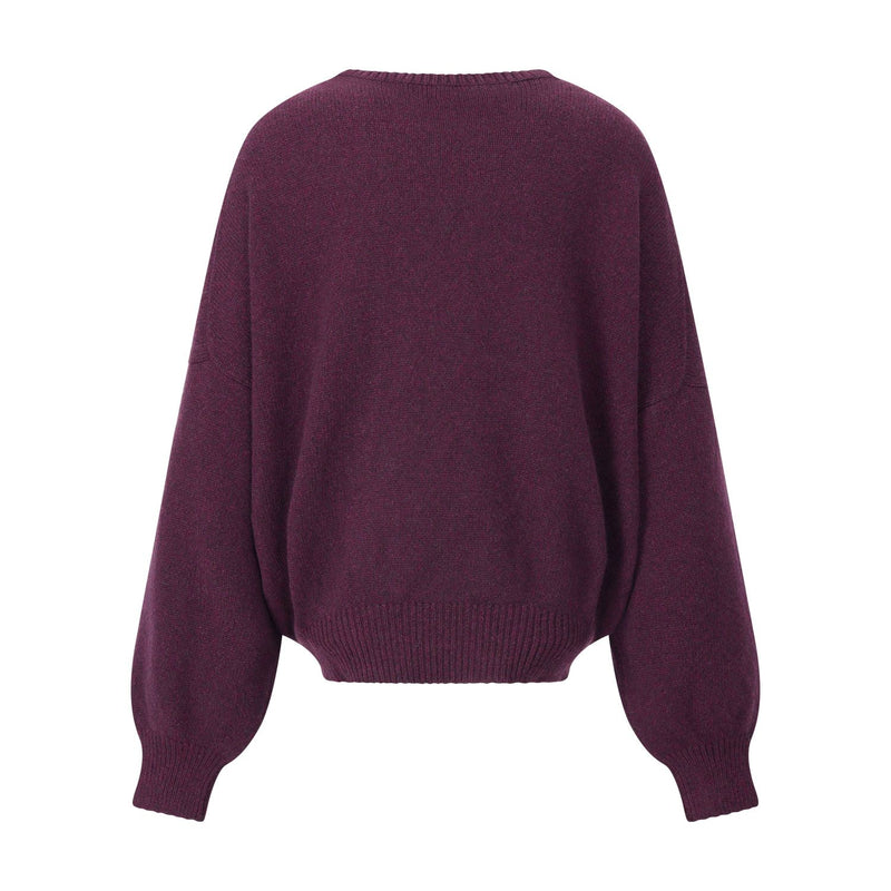 Khaite Strickpullover Wolfe mit V-Ausschnitt Damen