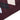 Kurzarmpullover Anders mit Argyl L / Dunkelrot