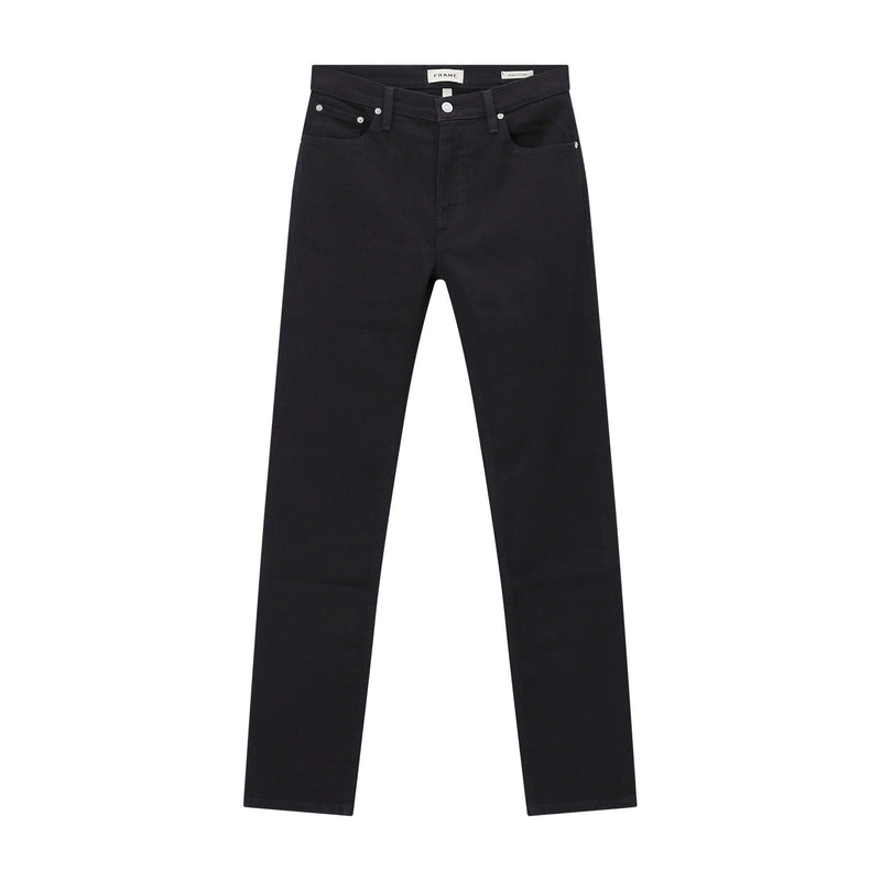Straight-Fit Jeanshose aus Baumwolle 36 / Schwarz