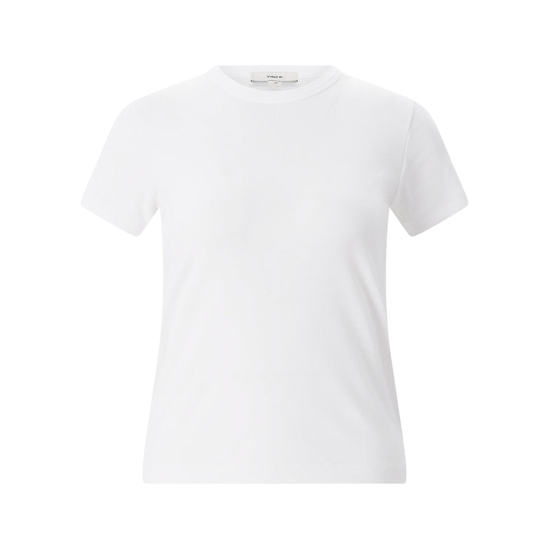 T-Shirt aus Baumwoll-Mix L / Weiß