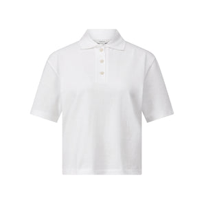 Poloshirt aus Baumwollmix L / Weiß