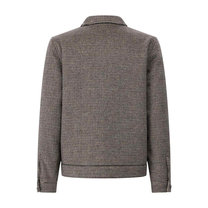 Vince Wolljacke mit Hahnentrittmuster Herren