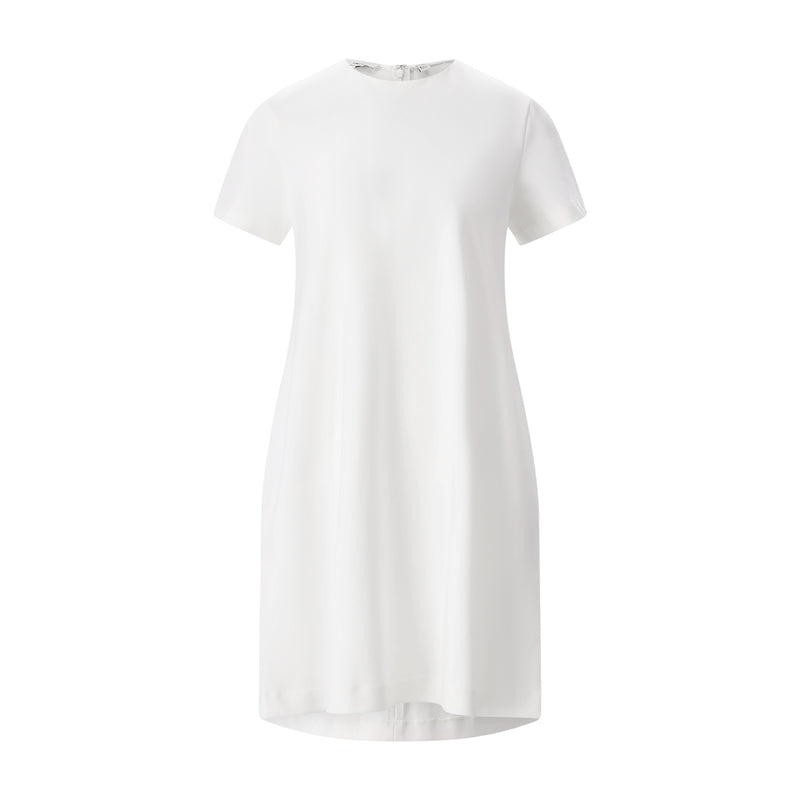 Vince Midikleid mit Rundhalsausschnitt Damen