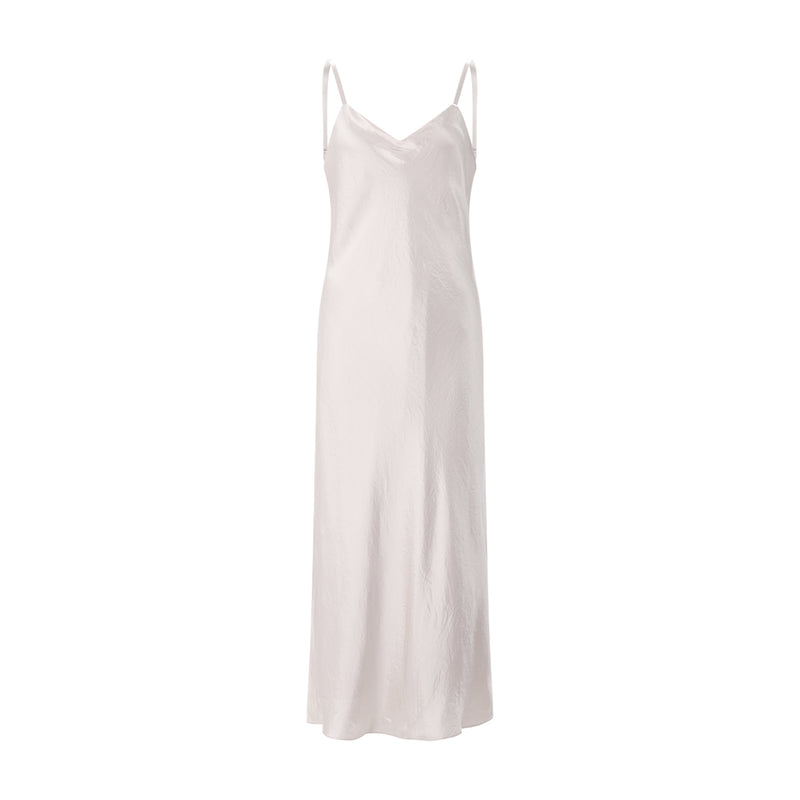 Vince LLC Operating USA Maxikleid aus Satin Damen