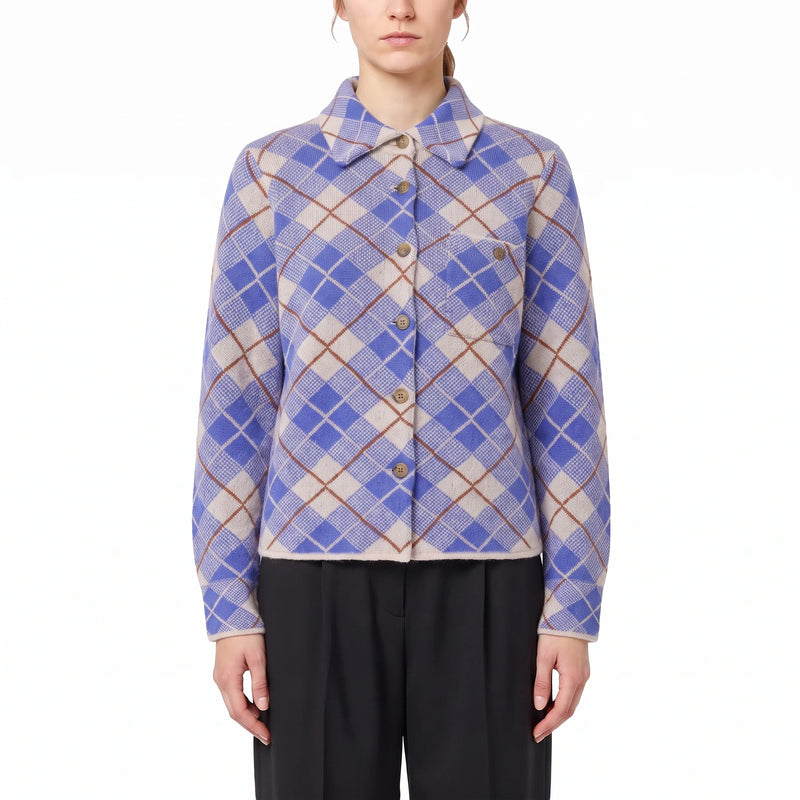 Overshirt Dylan Plaid aus Kaschmir