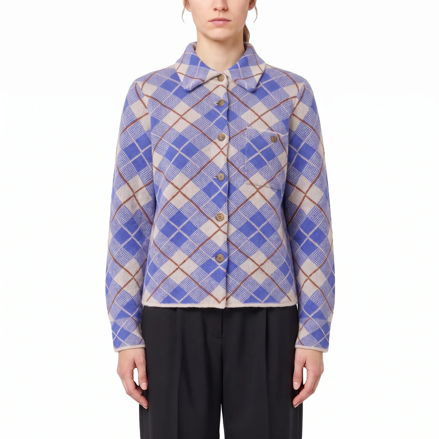 Overshirt Dylan Plaid aus Kaschmir