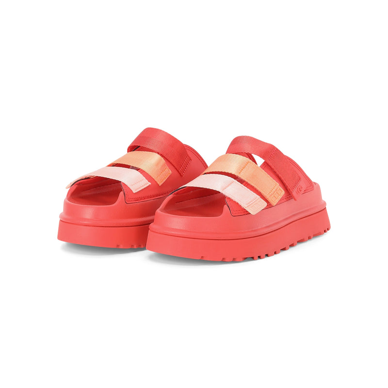 Sandalen mit Logo 42 / Rot