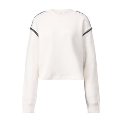 Oversized Sweatshirt L / Weiß