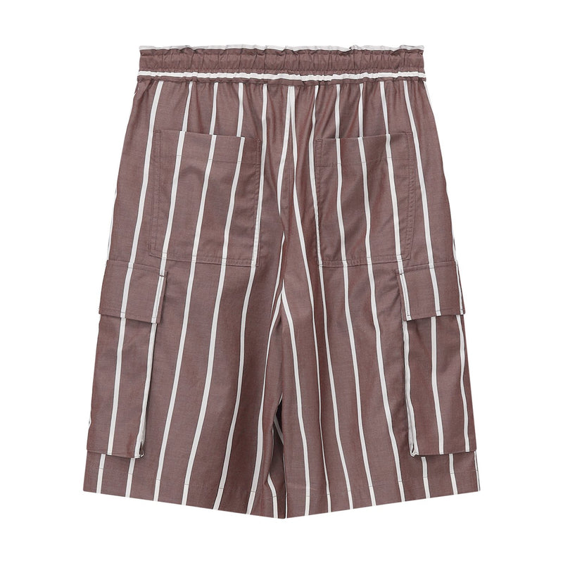 Rag&Bone Gestreifte Bermudashorts Damen