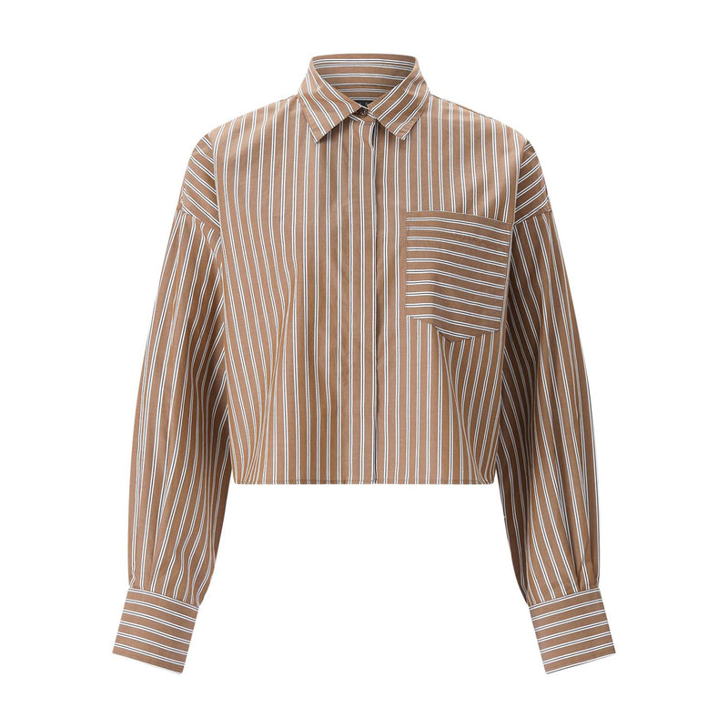 Rag&Bone Cropped Hemdbluse Marin Damen