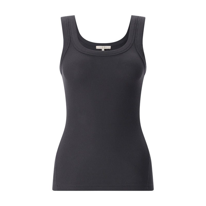 RE6B26ST3EW RIB U NECK XL / black