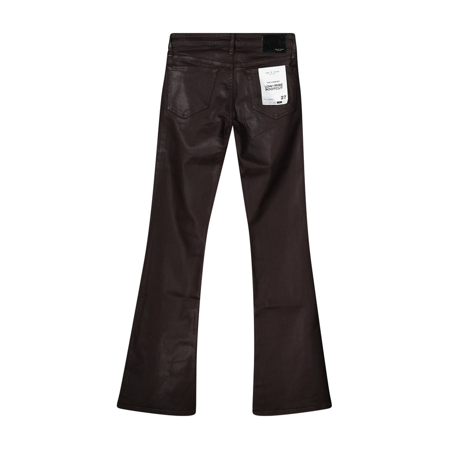 Bootcut-Jeans Knisley Low Rise 33 / Dunkelbraun