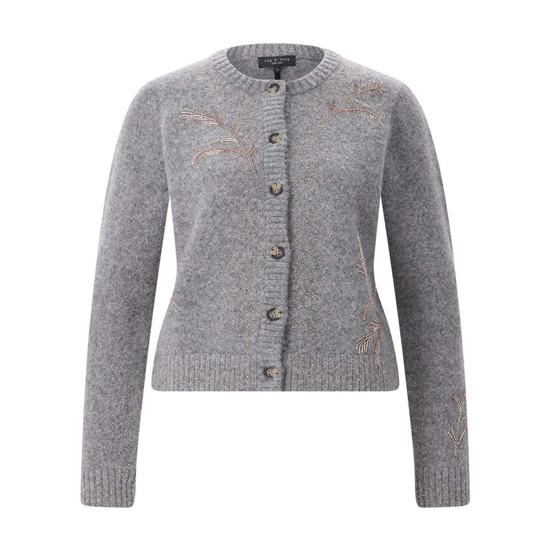 Rag&Bone Strickjacke Iris mit Schmucksteinen Damen