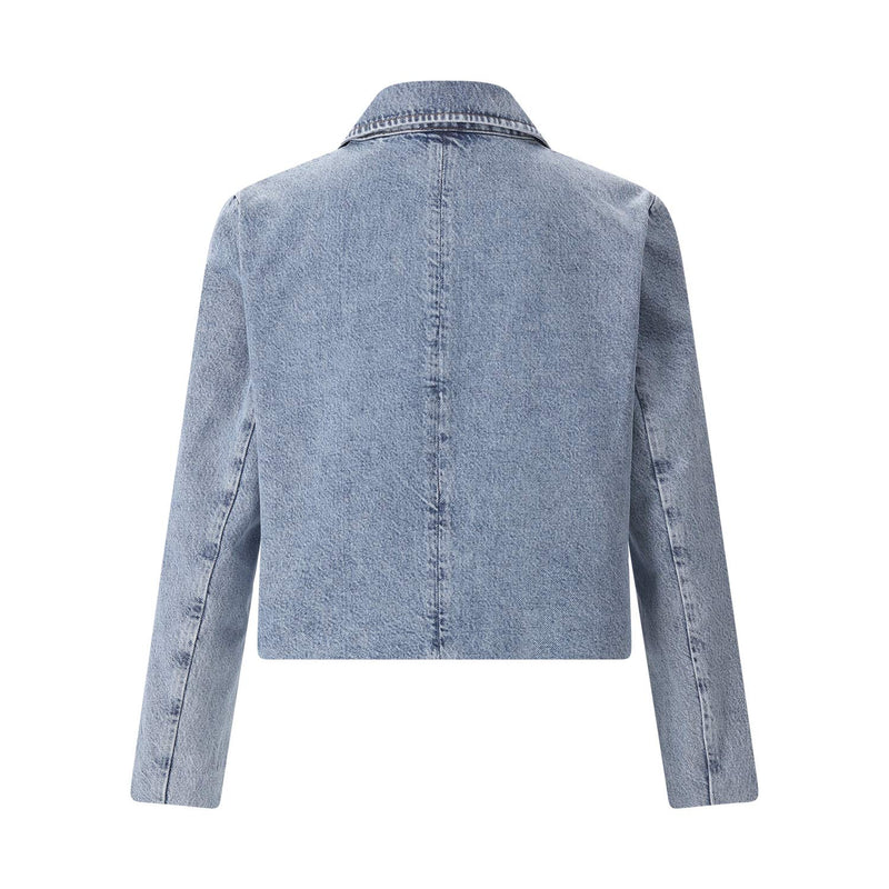 Frame Kurze Jeansjacke Damen