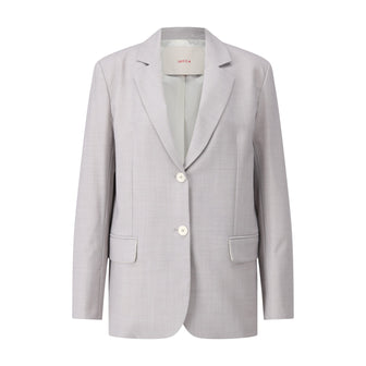 Regular-Fit Business Blazer 42 / Hellgrau