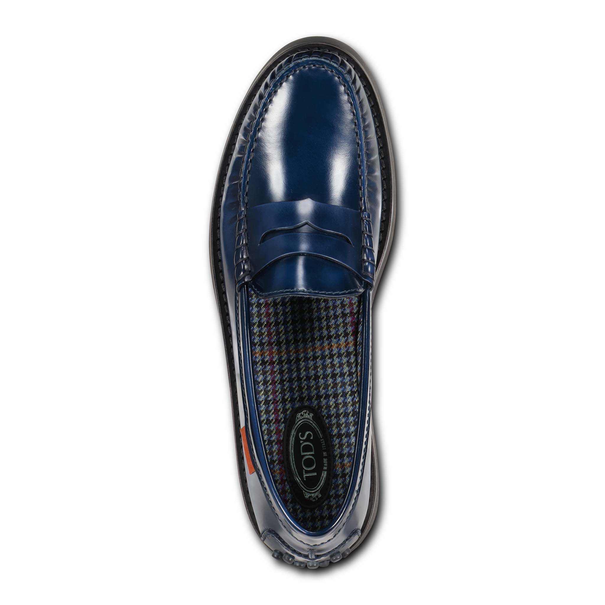 Loafers aus glänzendem Leder
