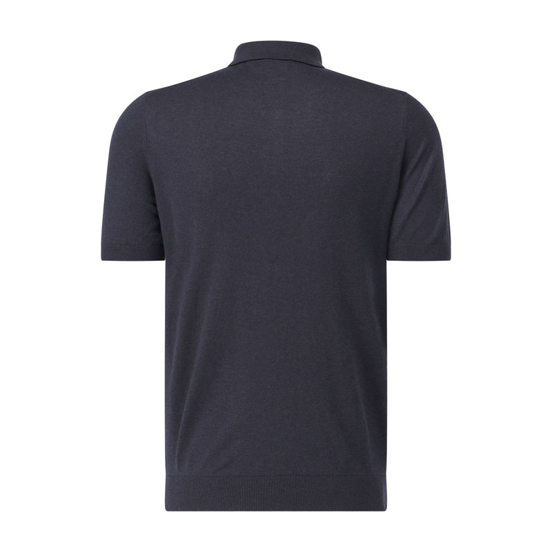 Gran Sasso Poloshirt aus Seide Herren