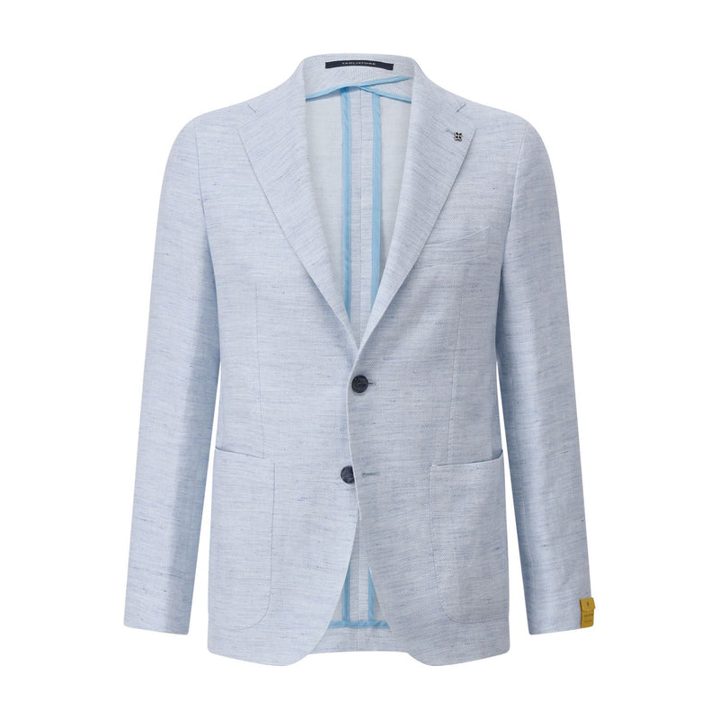 Tagliatore Slim-Fit Sakko mit Leinen Herren
