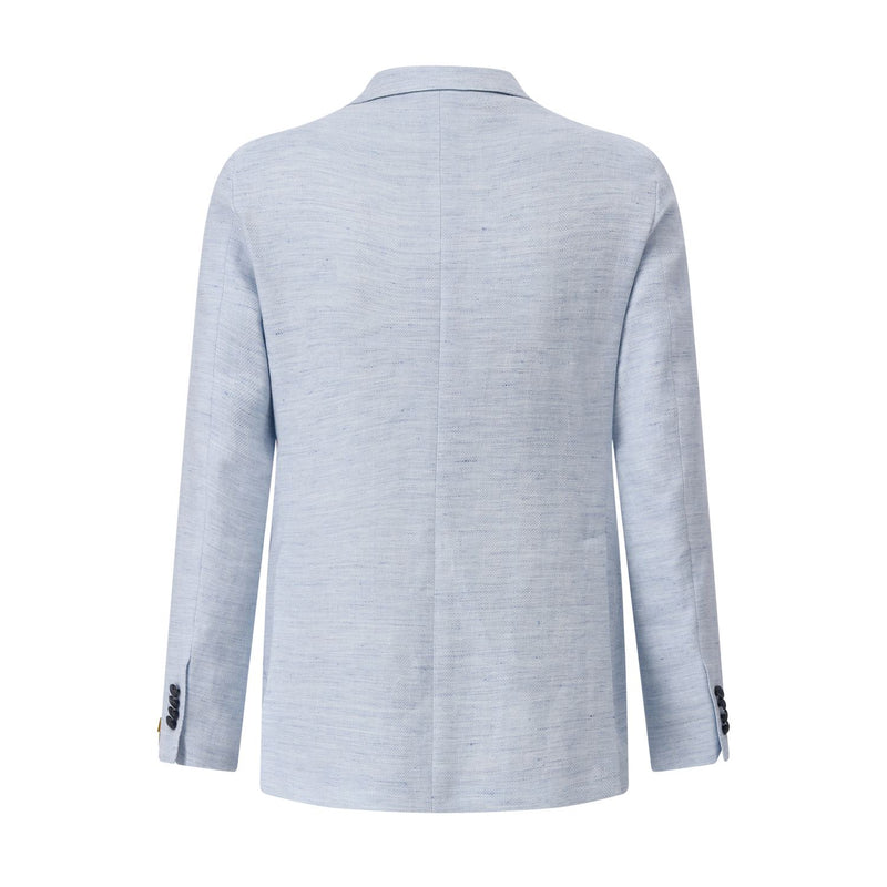 Tagliatore Slim-Fit Sakko mit Leinen Herren
