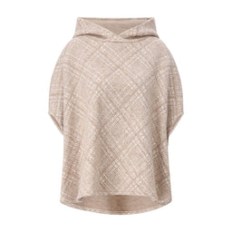 Poncho mit Kapuze