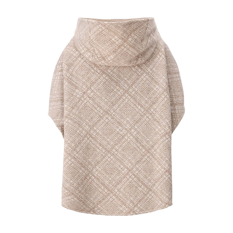 Rosso35 Poncho mit Kapuze Damen